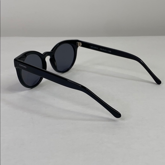 Komono Sunglasses Lulu Glossy Black cat eye